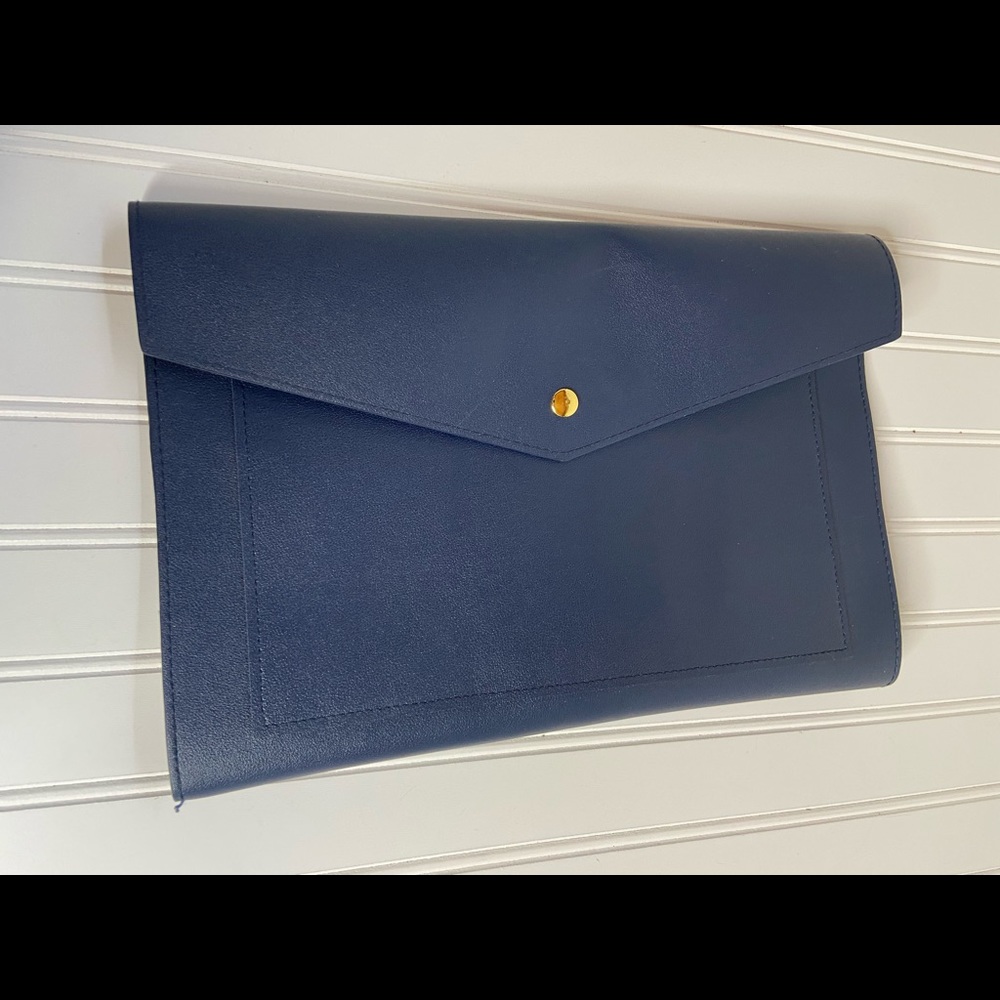 Glass Ladder & Co Megan Portfolio Clutch NWT